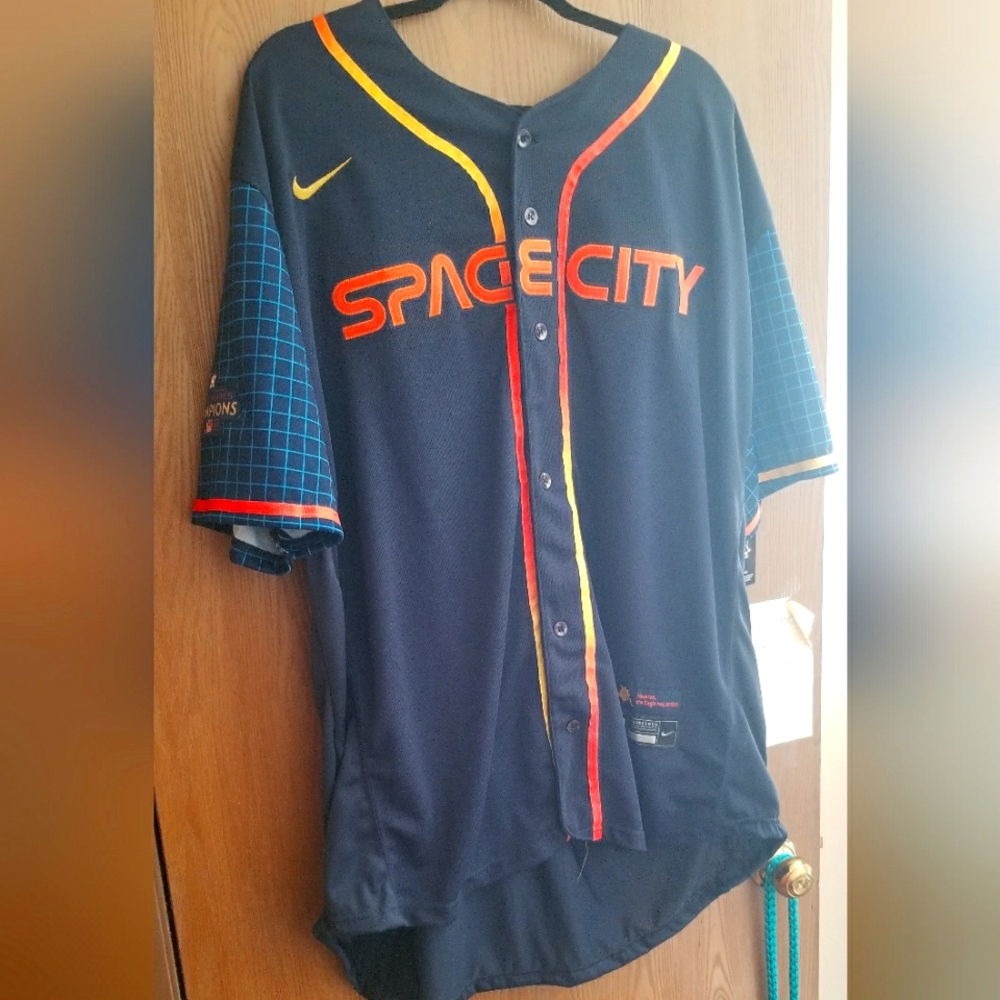 City edition Houston Astros baseball Jersey 4XL